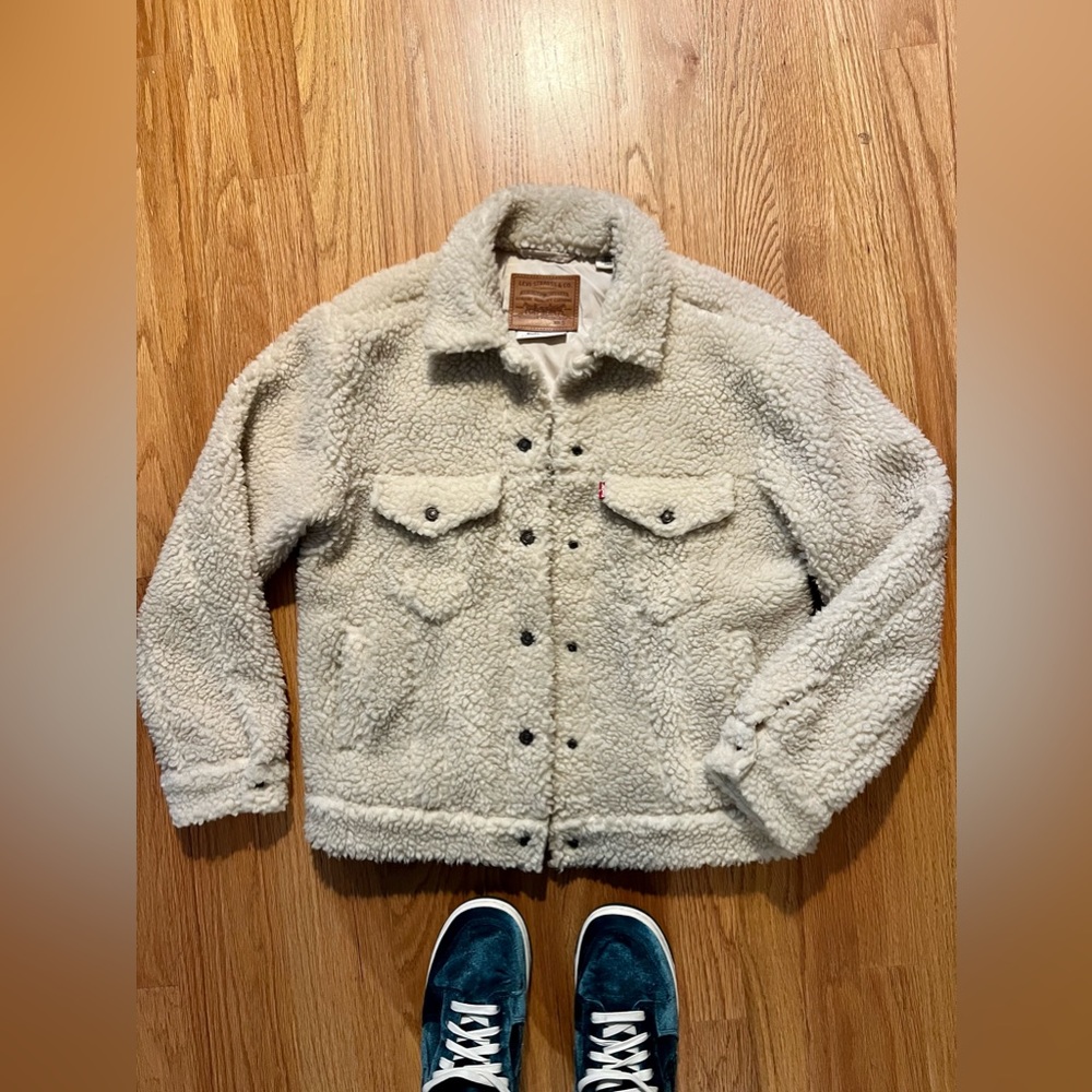Levi's Premium Baby Bubble Sherpa Trucker Jacket